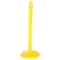 Vestil Yellow Plastic Barricade, Floor Mounting, Plastic, 38.5 Height, 14 Length, 12, Yellow PCB-Y-F - alternate 1